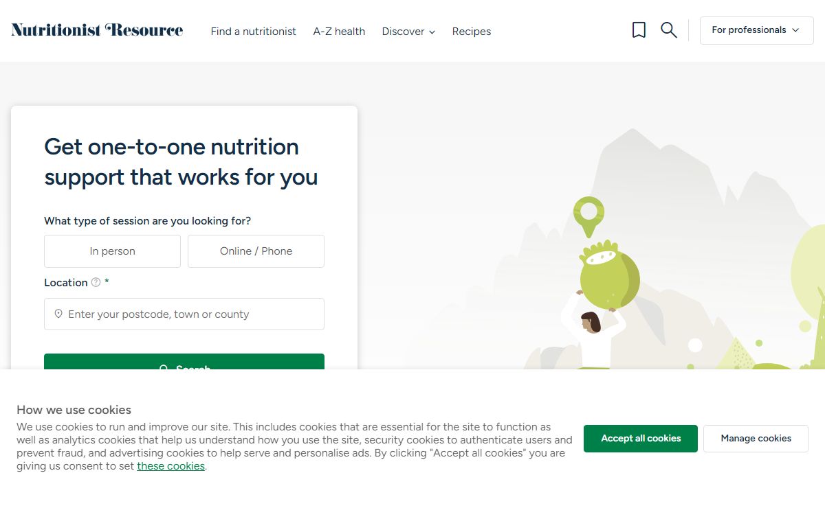 Nutritionist Resource - Find a Nutritionist Near You
