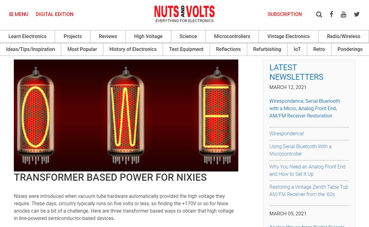 | Nuts & Volts Magazine