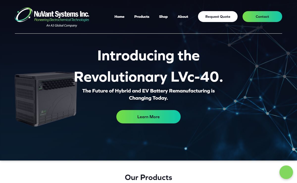 Global Provider of Electrochemical Instruments | NuVant Systems Inc.