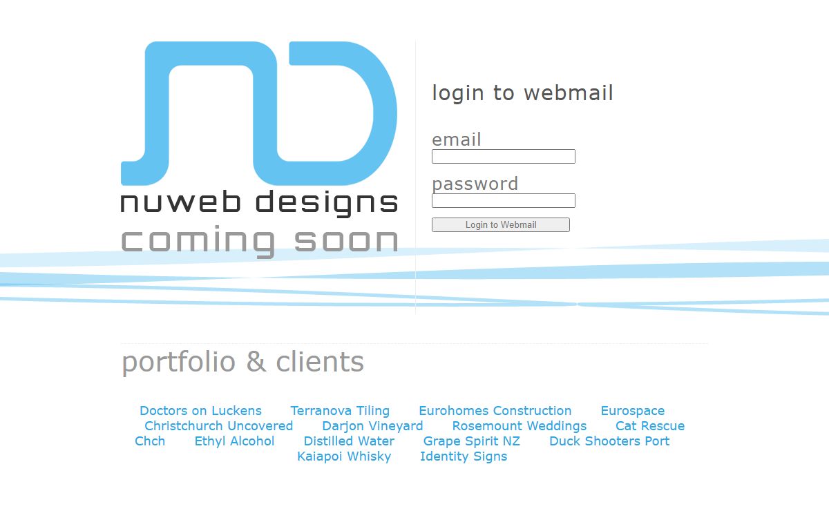 nuweb designs - webdesign, web hosting, coming soon