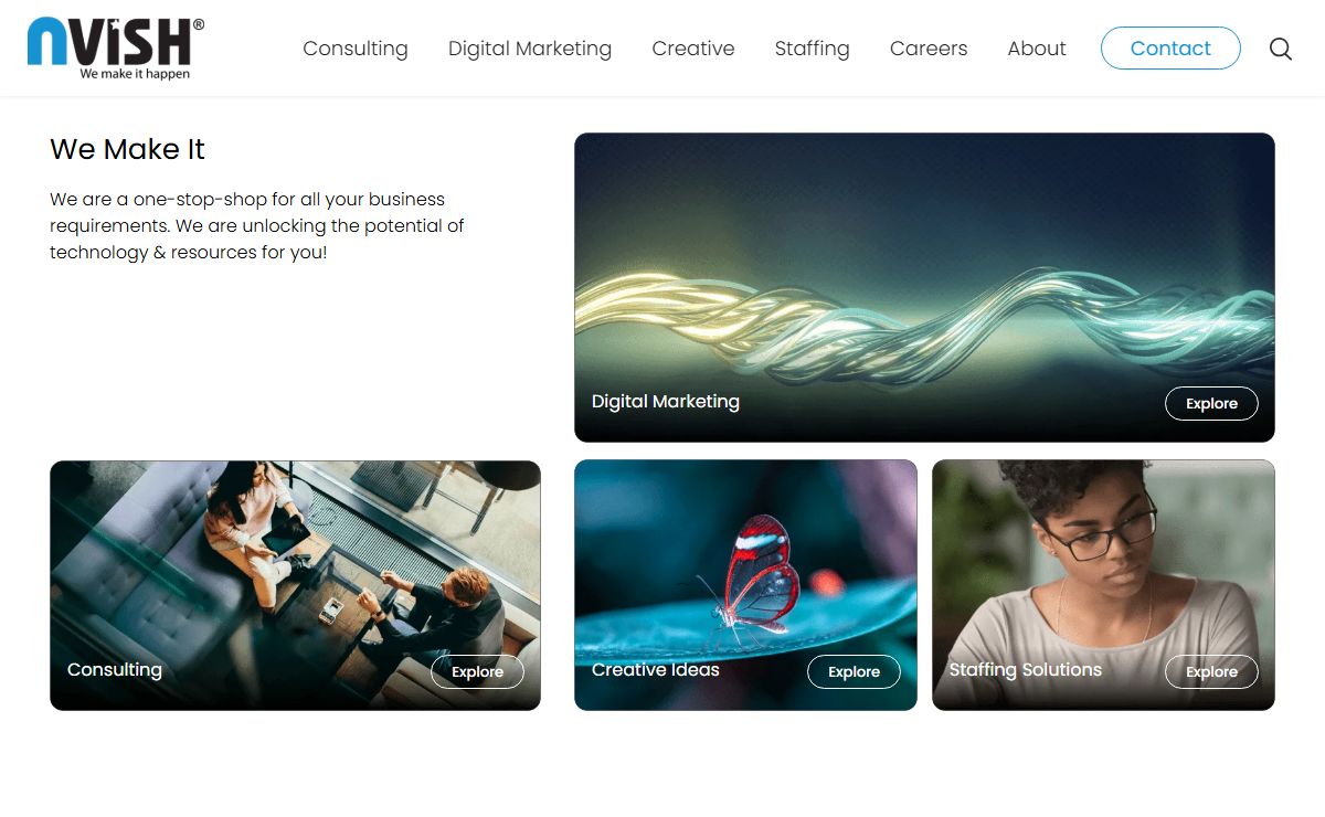 NVISH | IT Consulting Services USA | IT Consulting Company