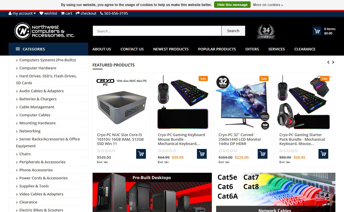 Northwest Computers & Accessories - Your Source for All Computer and Cable Accessories - NWCA Inc.