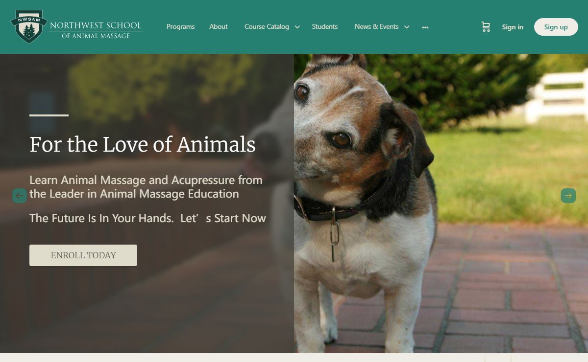 Home - Northwest School of Animal Massage