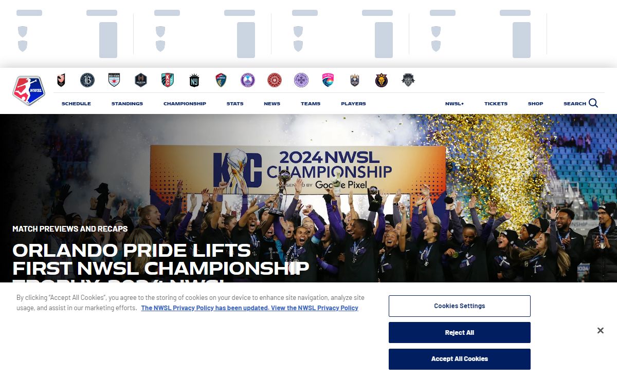 National Women's Soccer League Official Site | NWSL