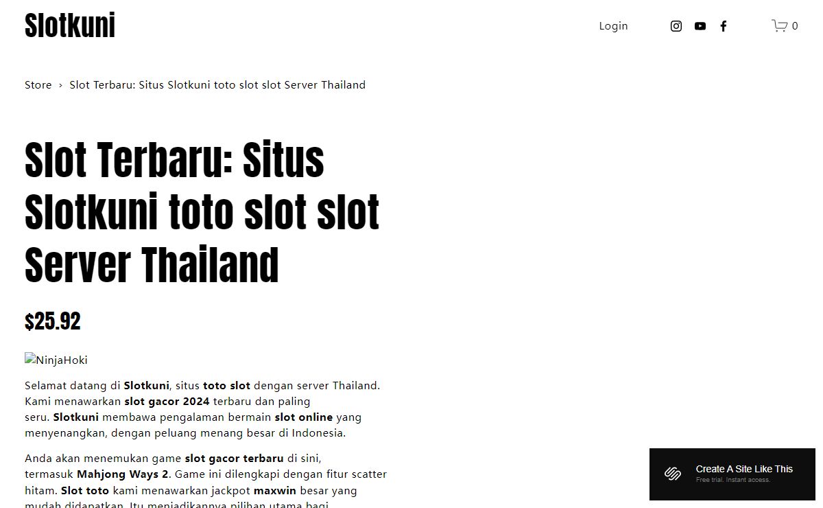 Slot Terbaru: Situs Slotkuni toto slot slot Server Thailand