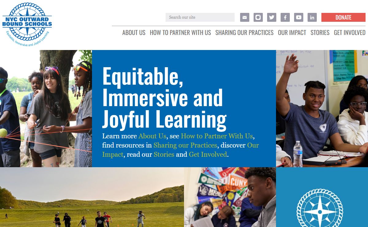 NYC Outward Bound Schools – Equitable, Immersive and Joyful Learning