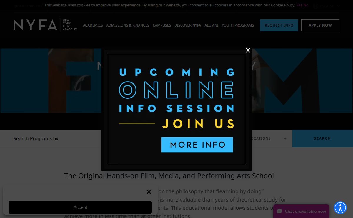 New York Film Academy | College of Film, Media, & Performing Arts