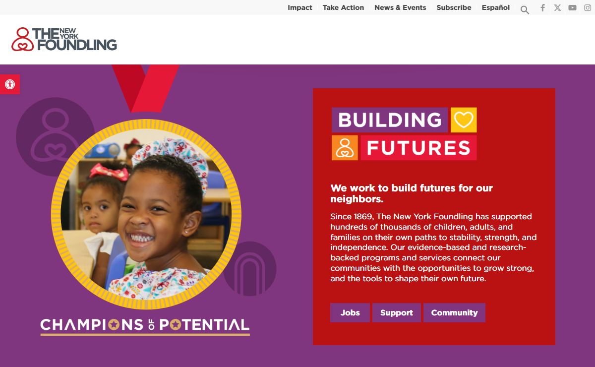 Homepage - The New York Foundling