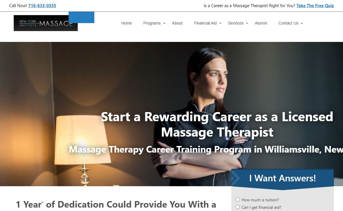 New York Institute of Massage - Massage Therapy Training in Williamsville