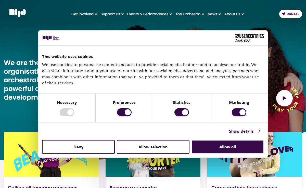 Homepage - The National Youth Orchestra
