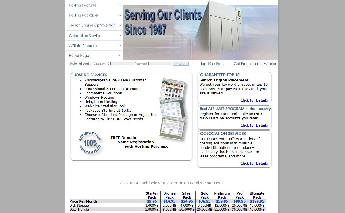 At NYPWH, we offer custom Unix/Linux or Windows web hosting with free domain registration