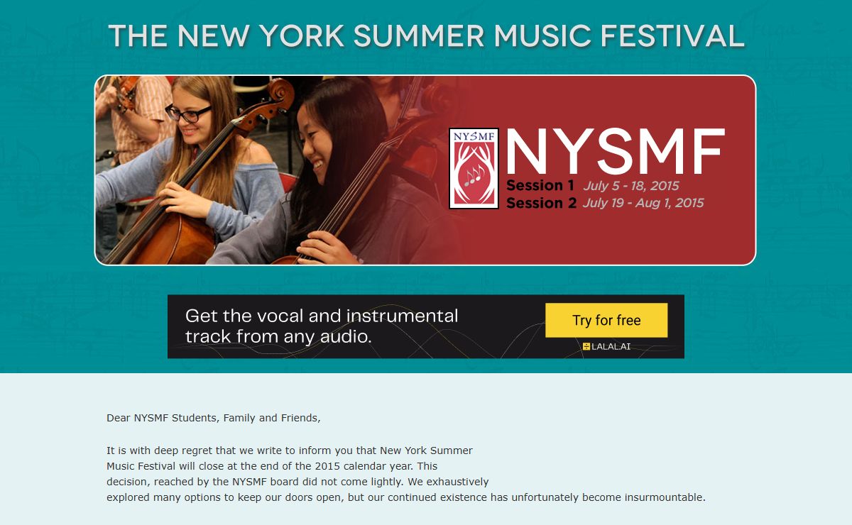NYSMF | New York Summer Music Festival