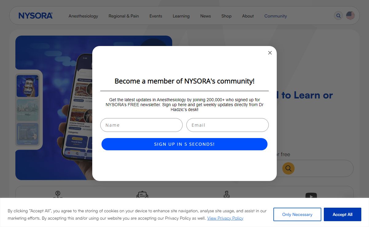 NYSORA - World Leader in Anesthesiology Education