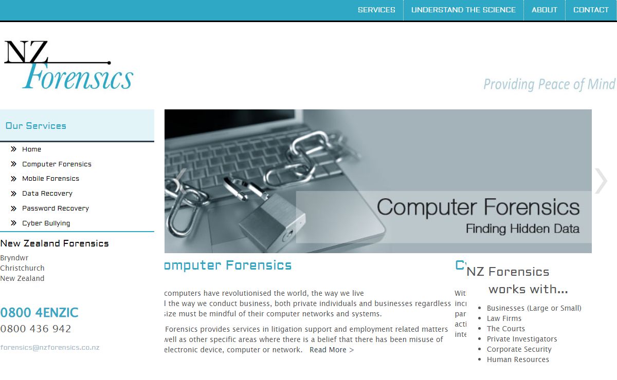 Computer Forensics Professional | New Zealand Forensics