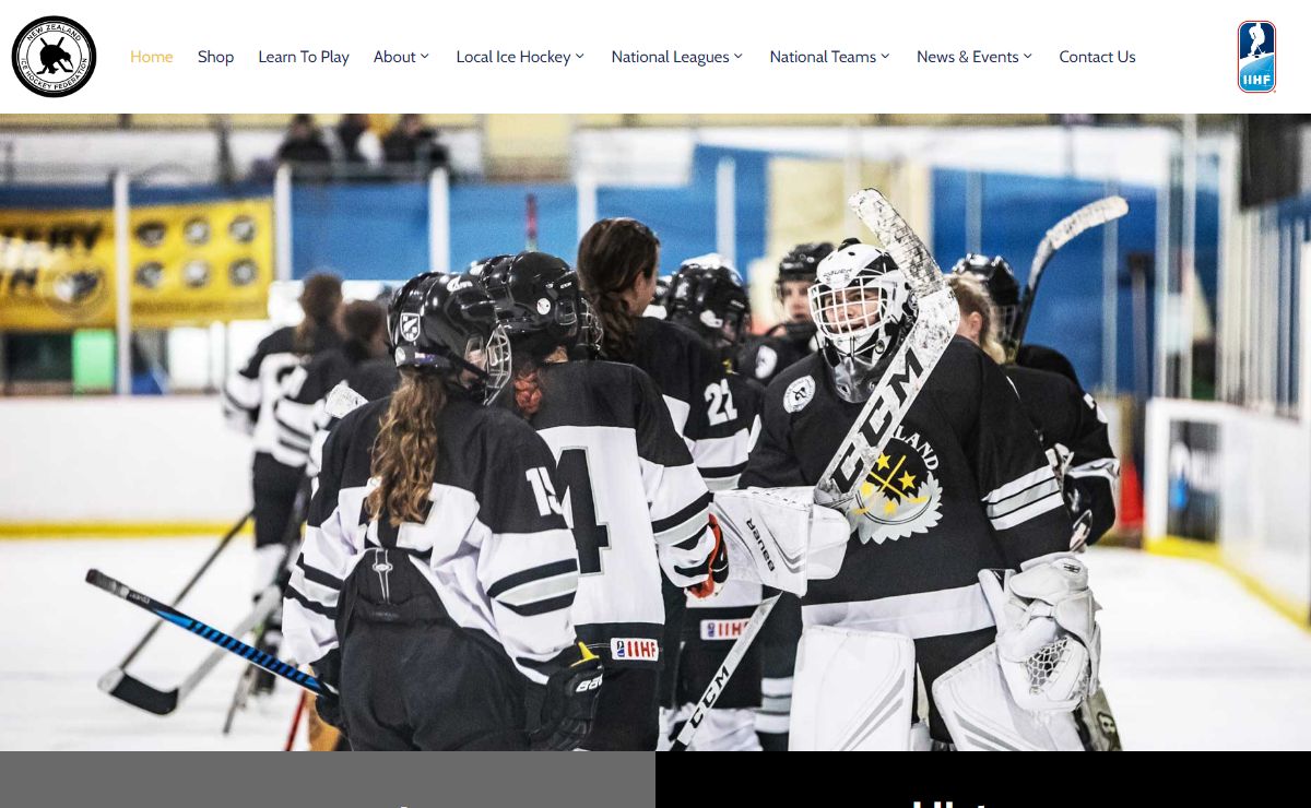 Home Page | New Zealand Ice Hockey Federation