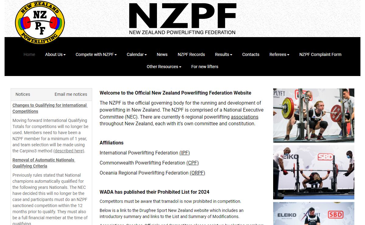 New Zealand Powerlifting Federation - Home