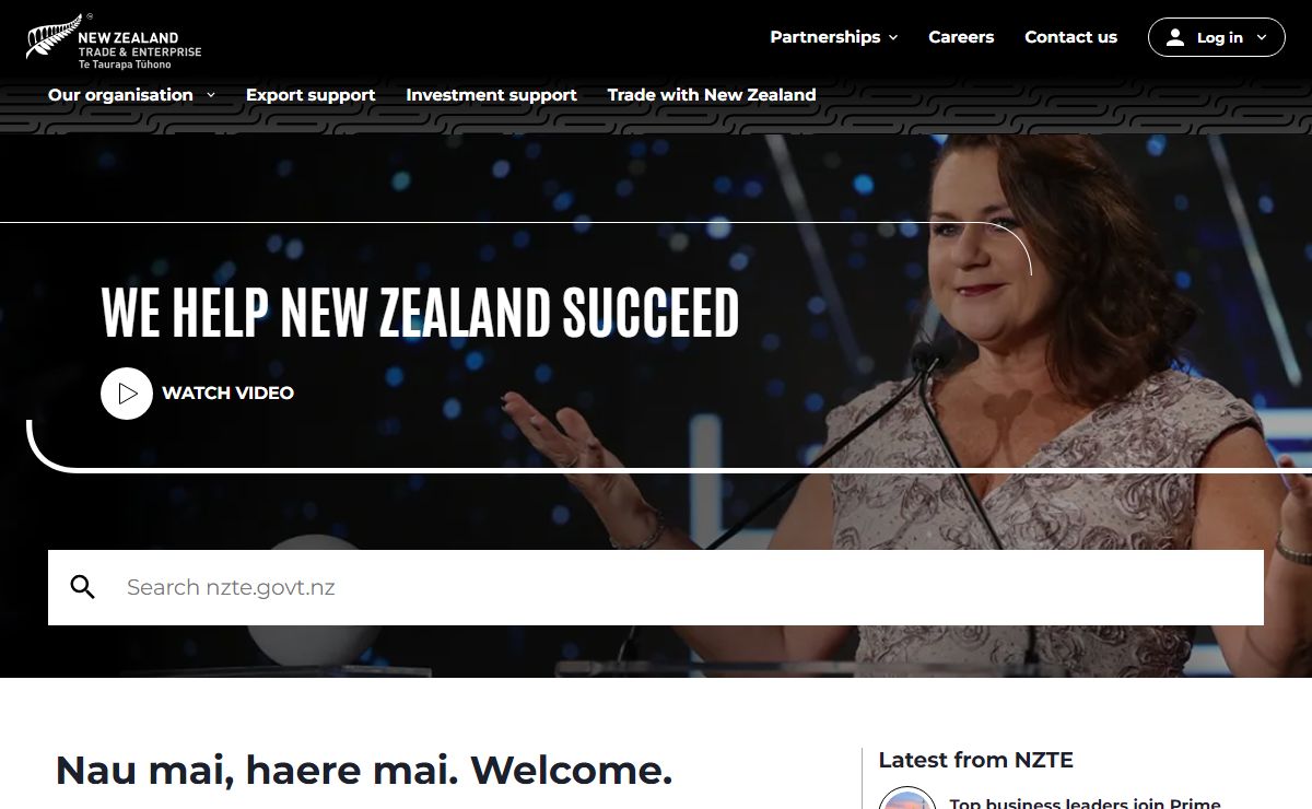 NZTE helps New Zealand businesses grow in international markets