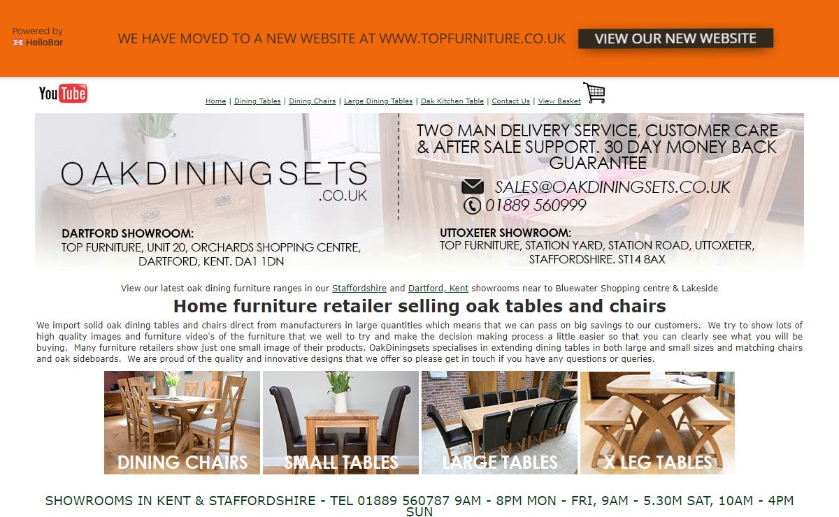 Oak Dining Sets, Oak Dining Tables and Chairs at Affordable Prices