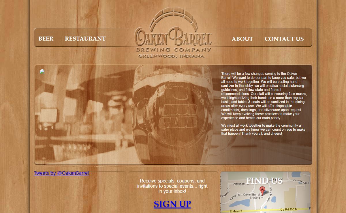 Oaken Barrel Brewing Company