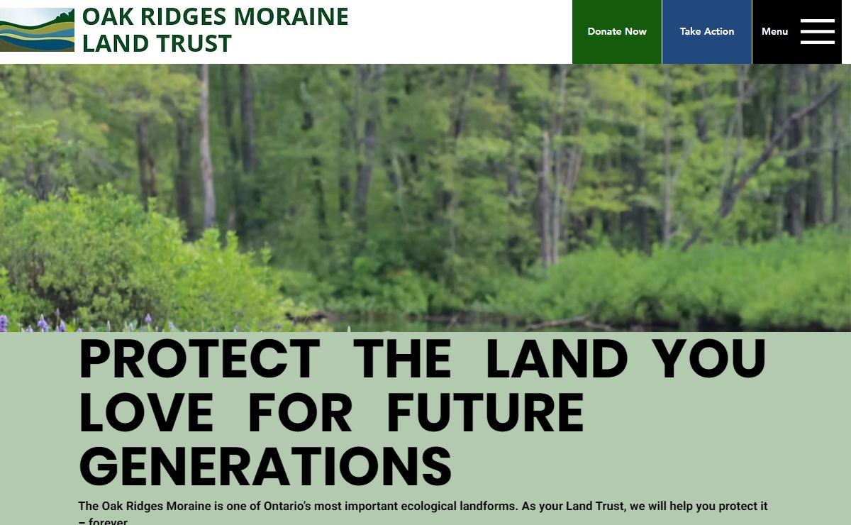 HOME | Oakridges Moraine LT