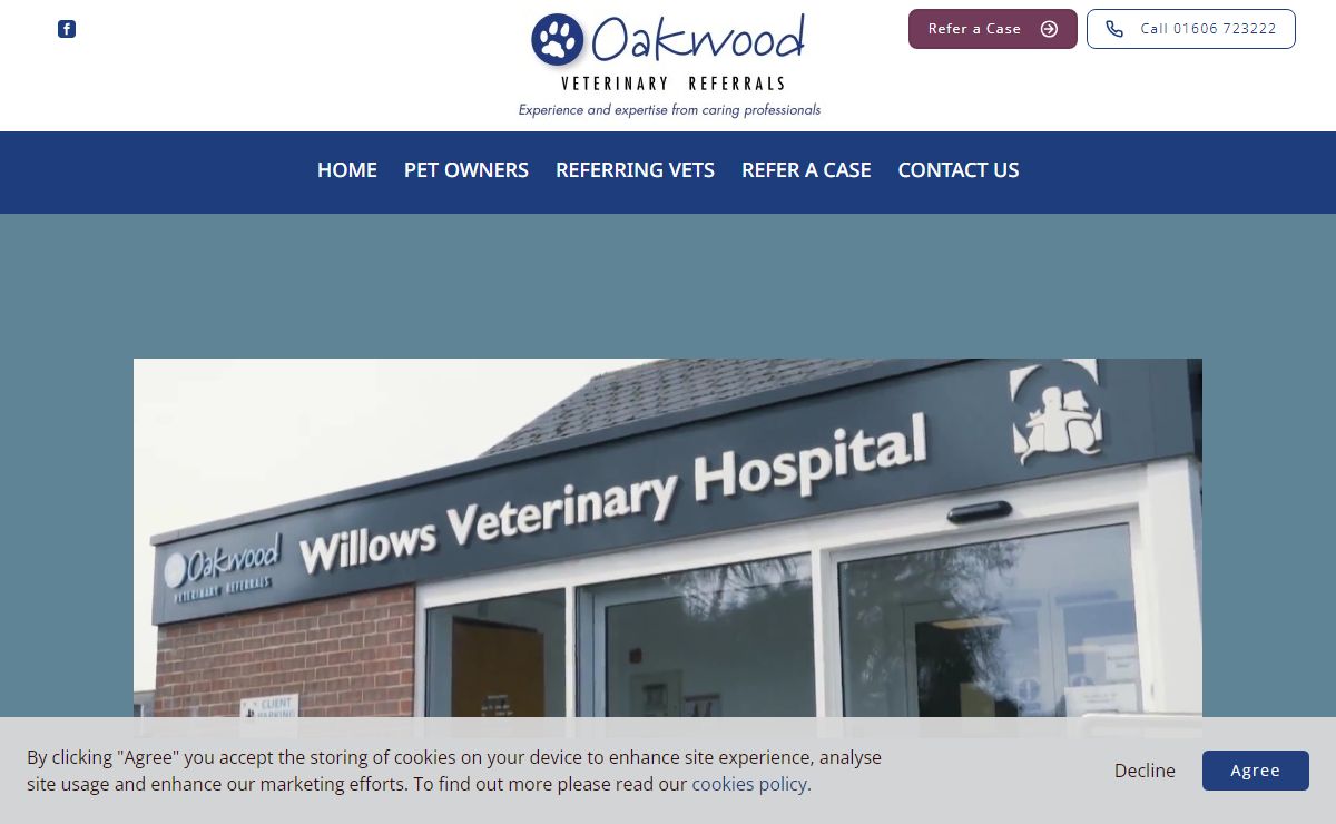 Oakwood Referrals | Dedicated vet care in Northwich