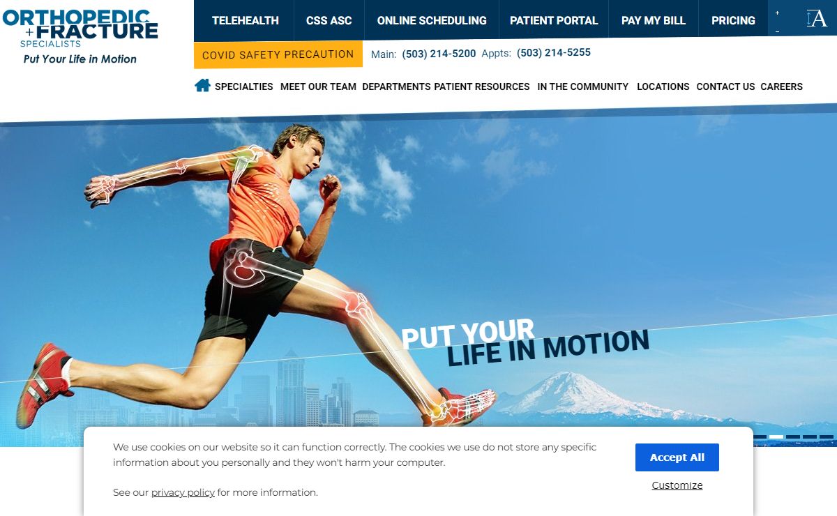 Orthopedic & Fracture Specialists | Sports Medicine Portland, Beaverton, OR