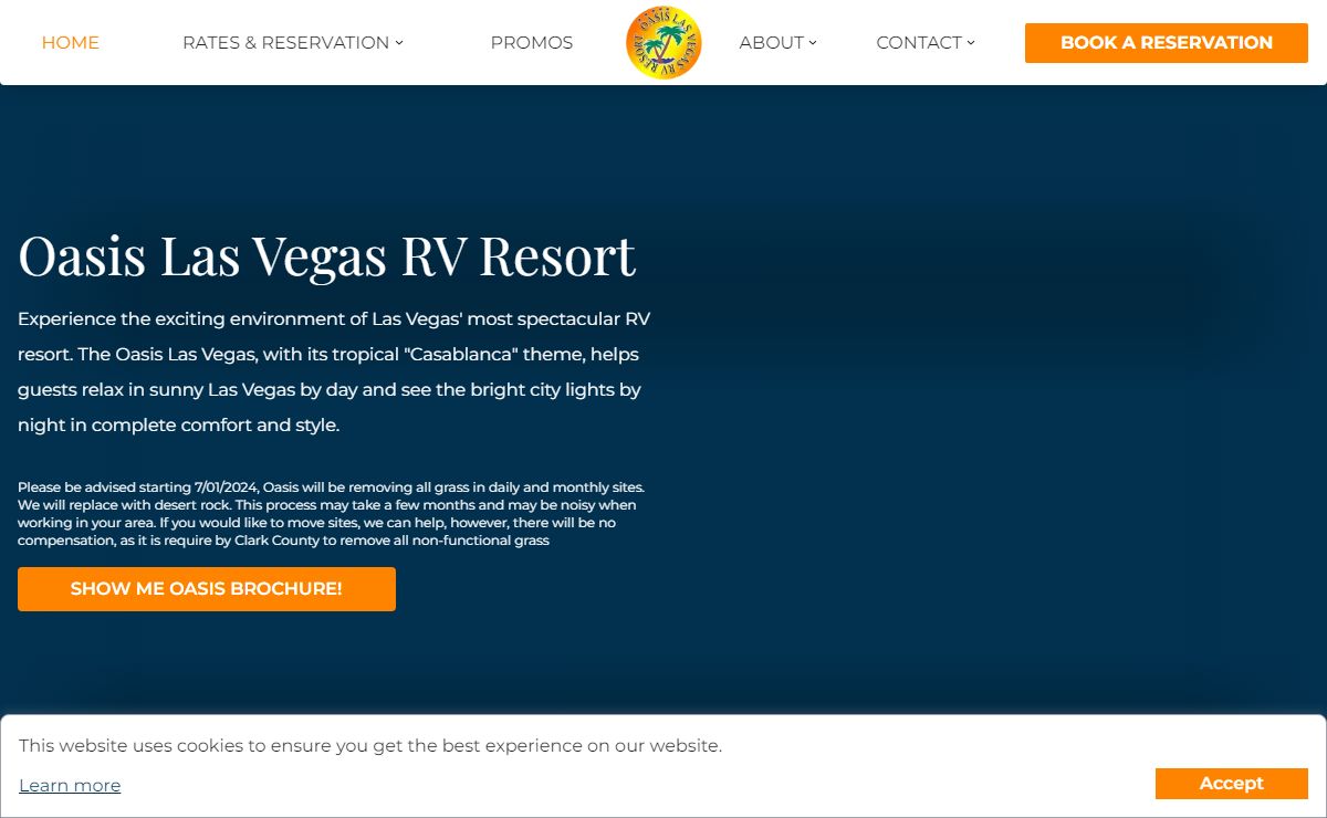 Home | Oasis Las Vegas RV Resort