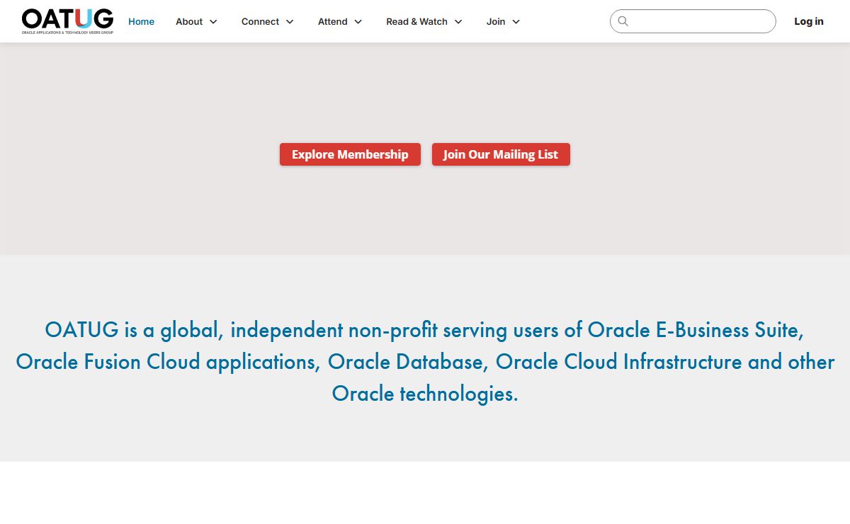 Home - Oracle Applications & Technology Users Group