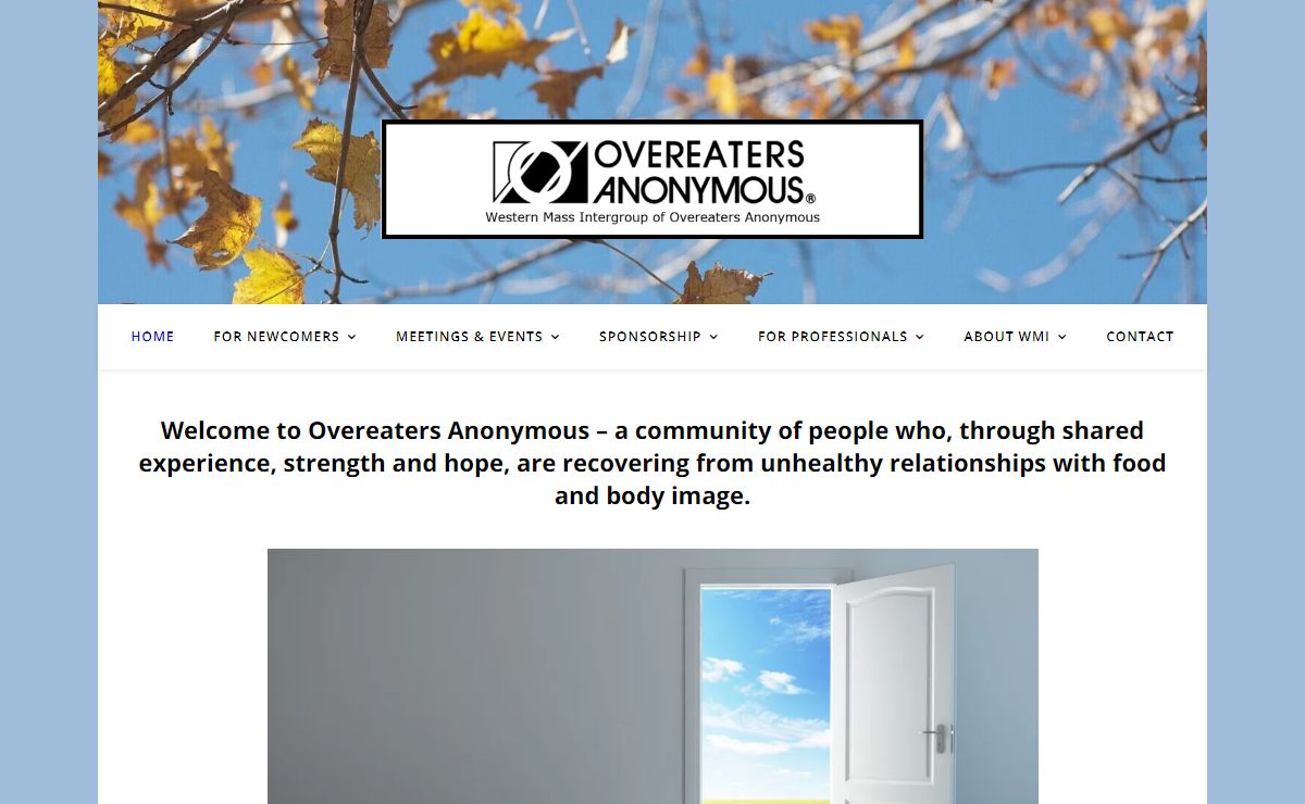- Western Mass Intergroup of Overeaters Anonymous