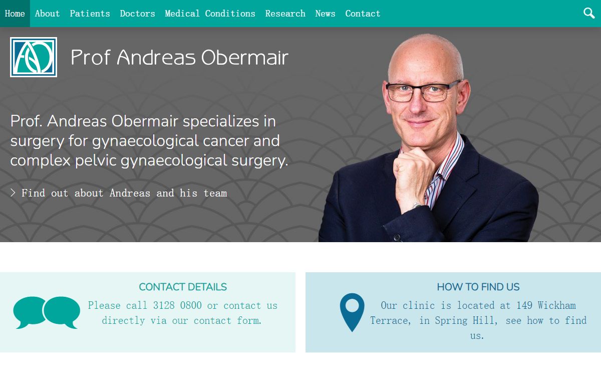 Home » Professor Andreas Obermair