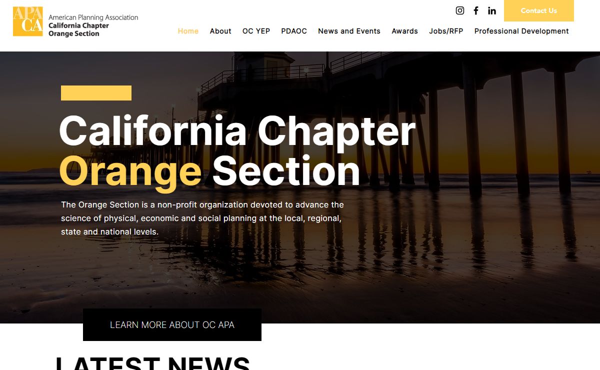 Home | American Planning Association | Orange County California | APA Membership