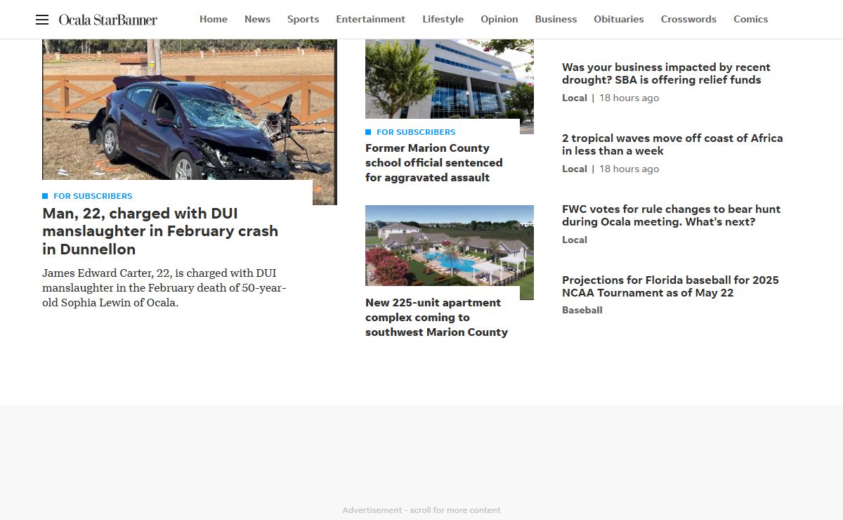 Ocala StarBanner: Local News, Politics & Sports in Ocala, FL
