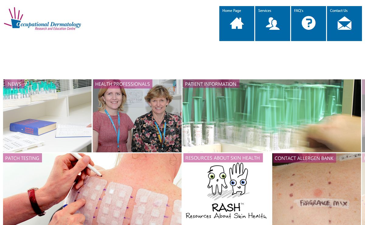 Occupational Dermatology | Occupational Dermatology Research & Education Centre