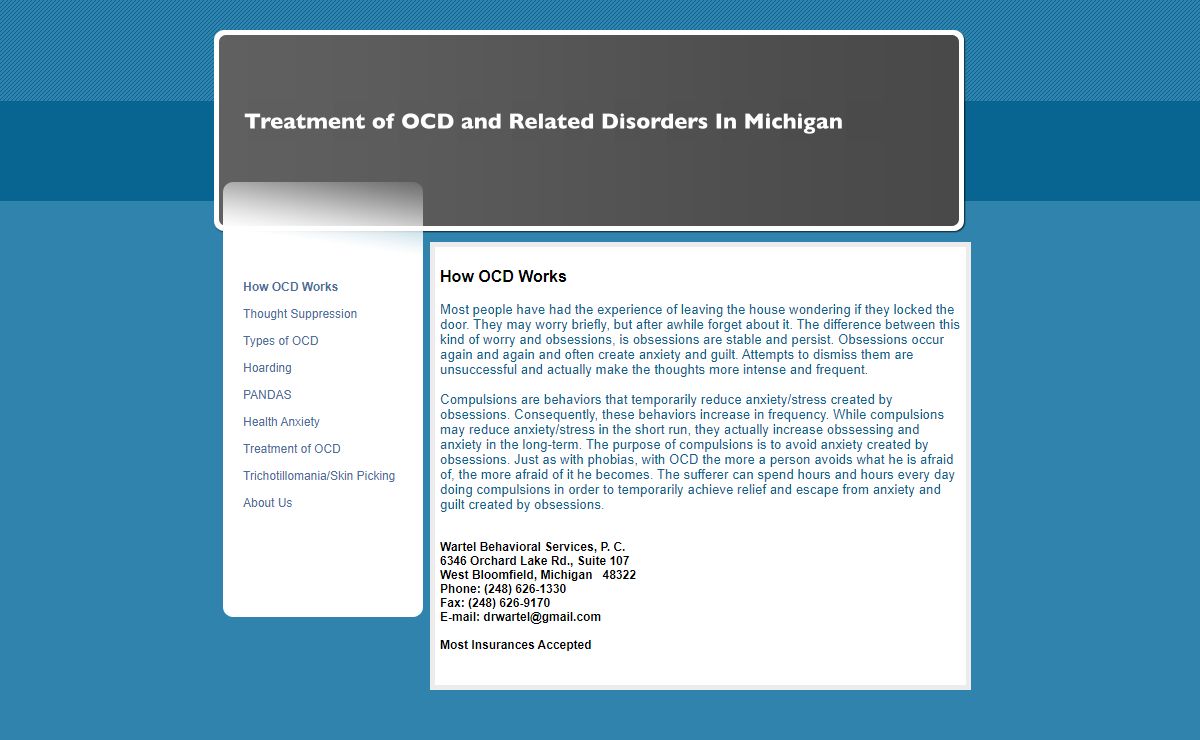 How OCD Works