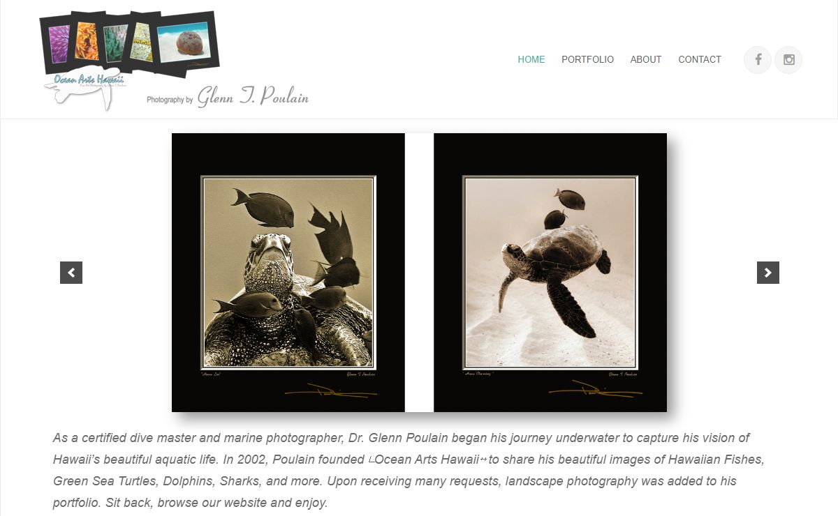 Ocean Arts Hawaii | Professional Photography of Glenn Poulain