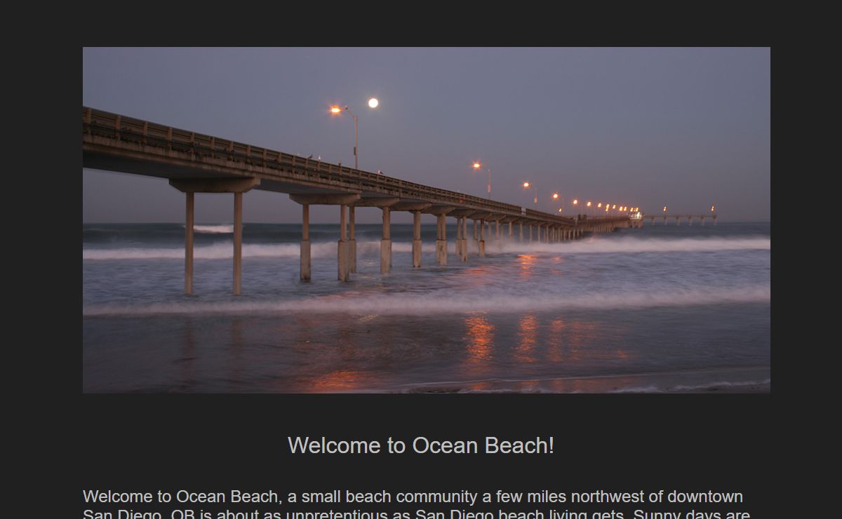ocean beach, california