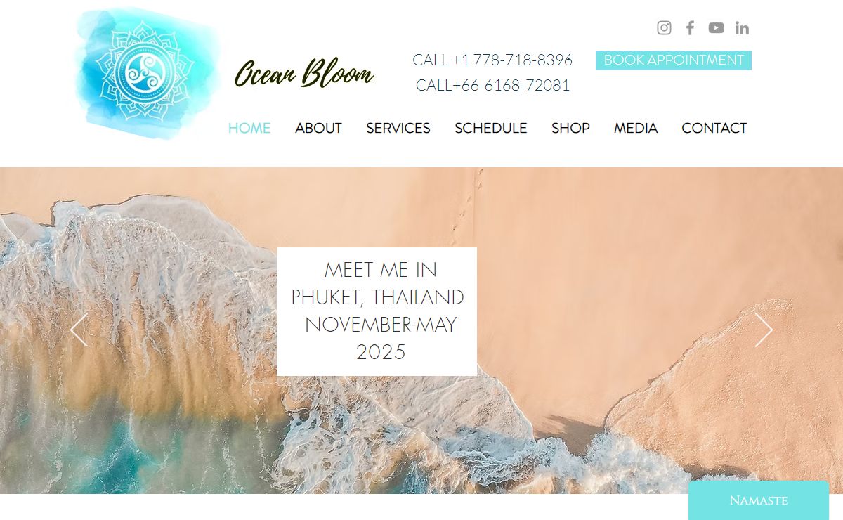 Ocean Bloom - Fitness, Lifestyle, Yoga and Healing Phuket
