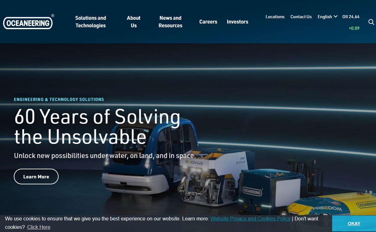 Oceaneering | Connecting What's Needed with What's Next