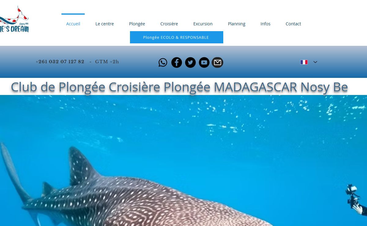 Centre De Plongée Nosy Be Madagascar Croisières Plongée