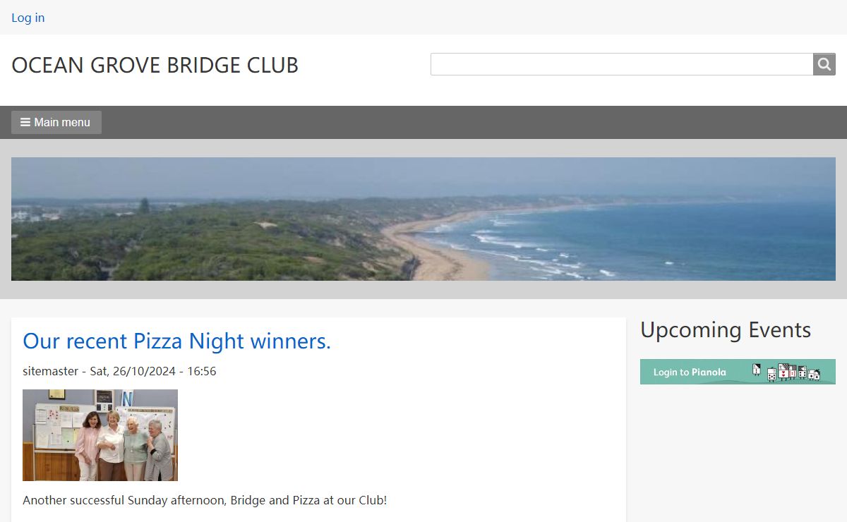 Home | Ocean Grove Bridge Club