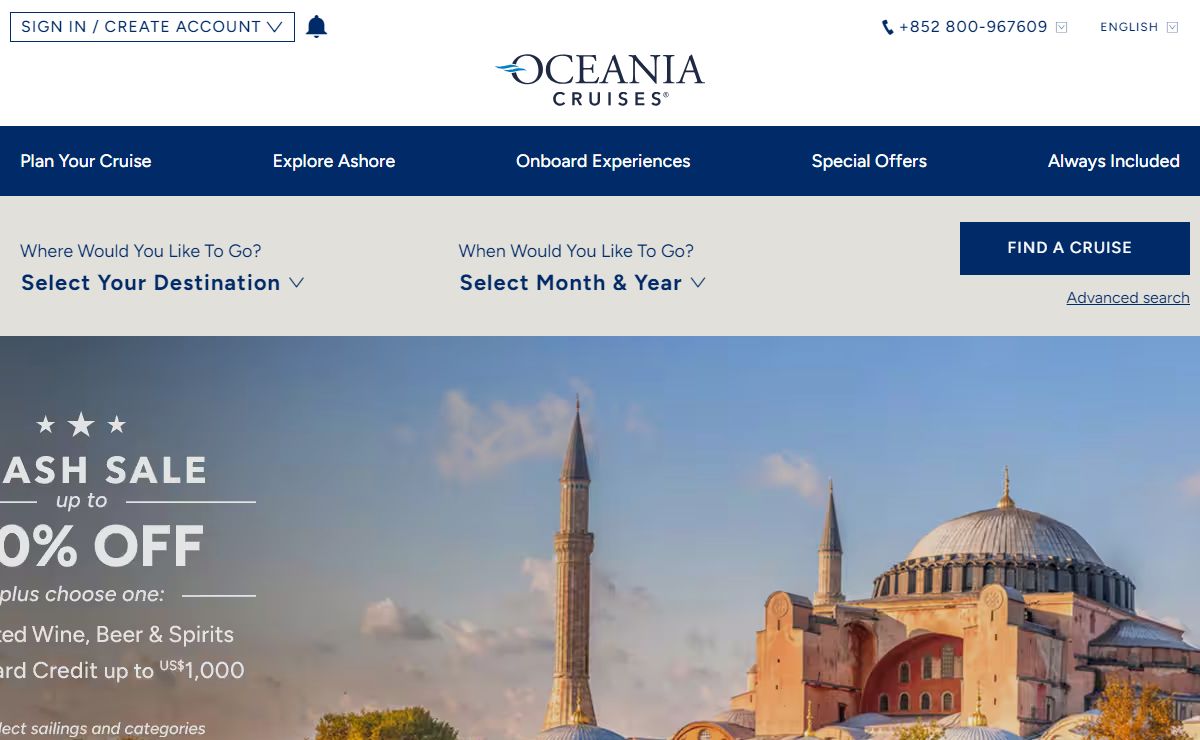 Award-Winning Luxury Cruise Vacations - Oceania Cruises