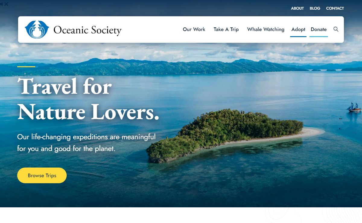 Oceanic Society | Ocean conservation since 1969