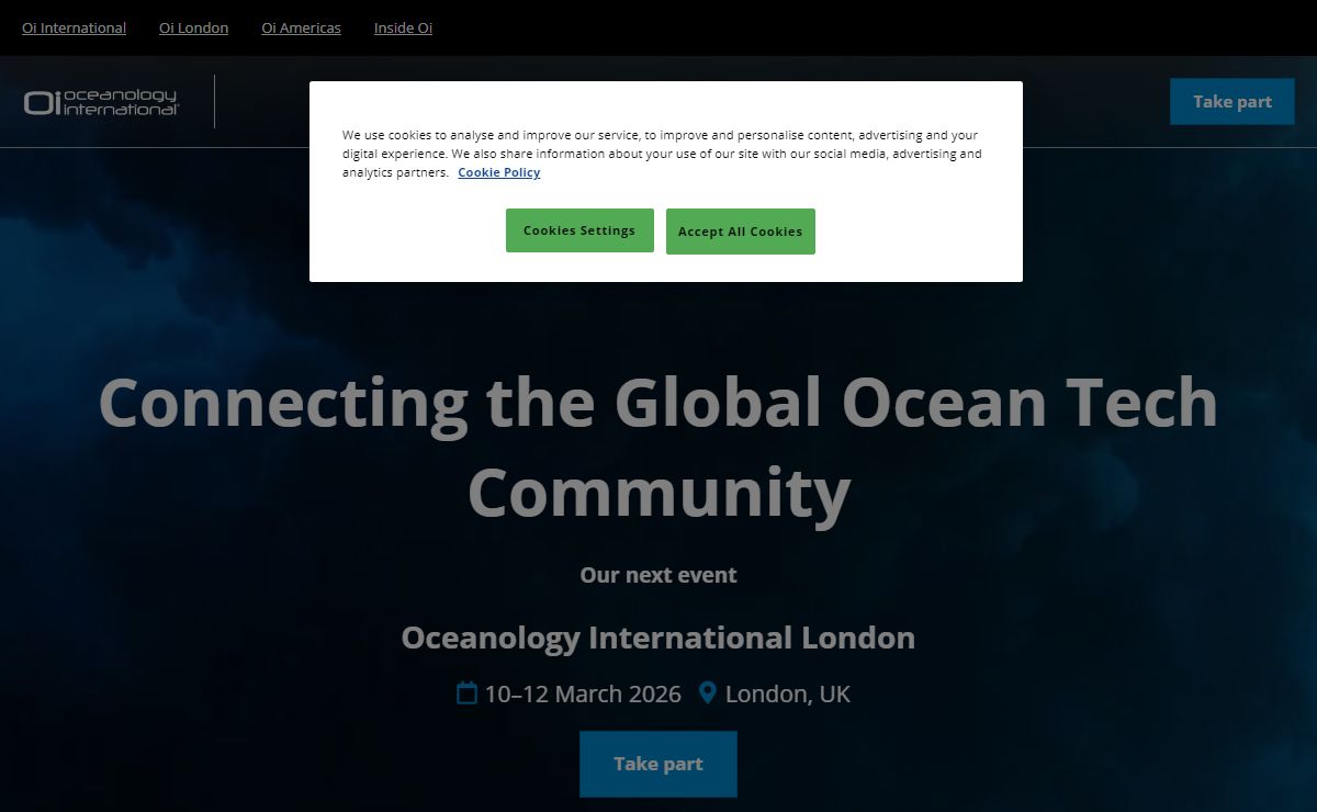 Oceanology International | Marine Tech & Ocean Science Events