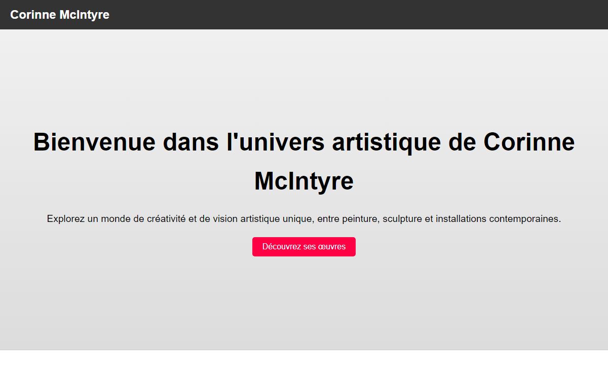 Corinne McIntyre - Art et Création