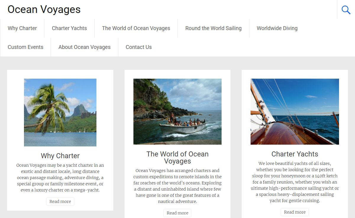 Ocean Voyages – Experts in Worldwide Yacht Charters Since 1979