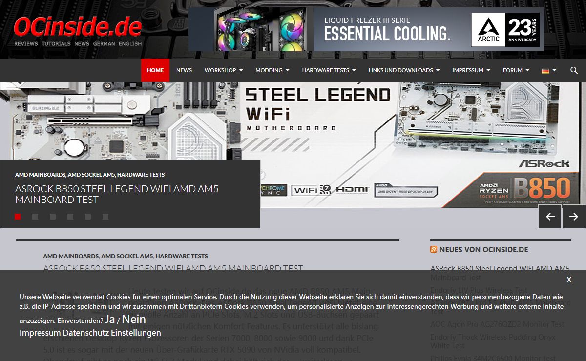 Redaktion ocinside.de PC Hardware Portal