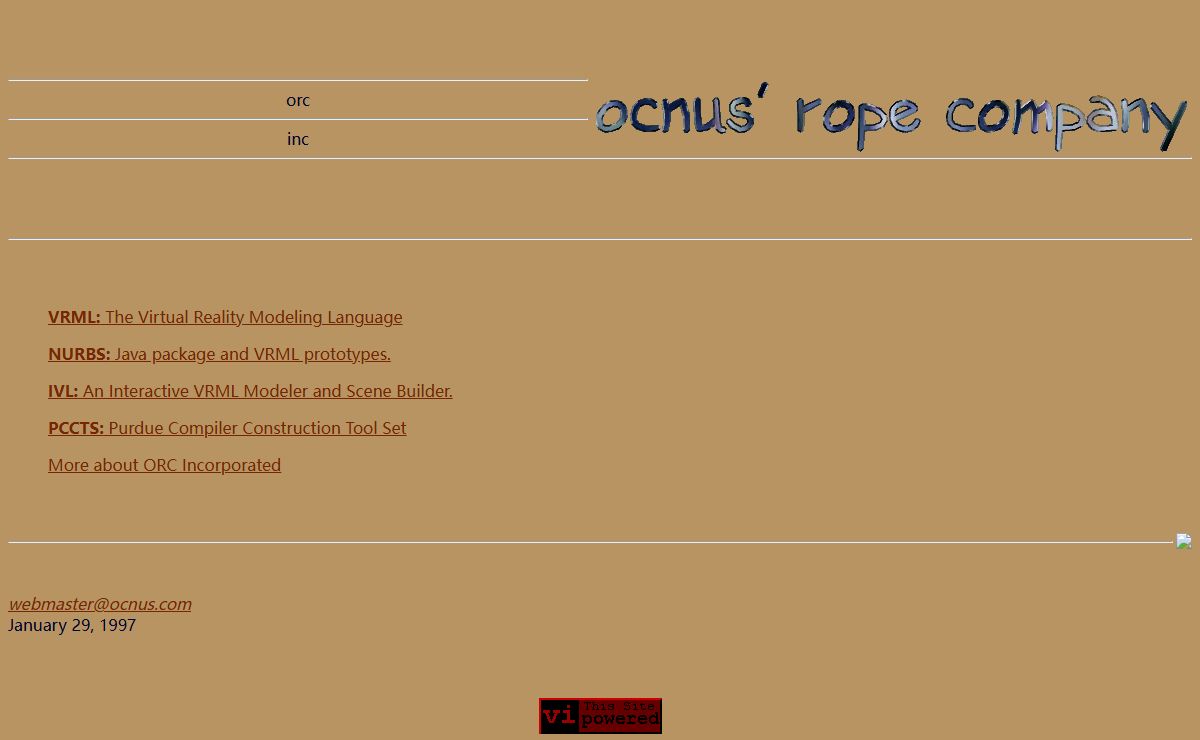 ORC Incorporated Home Page