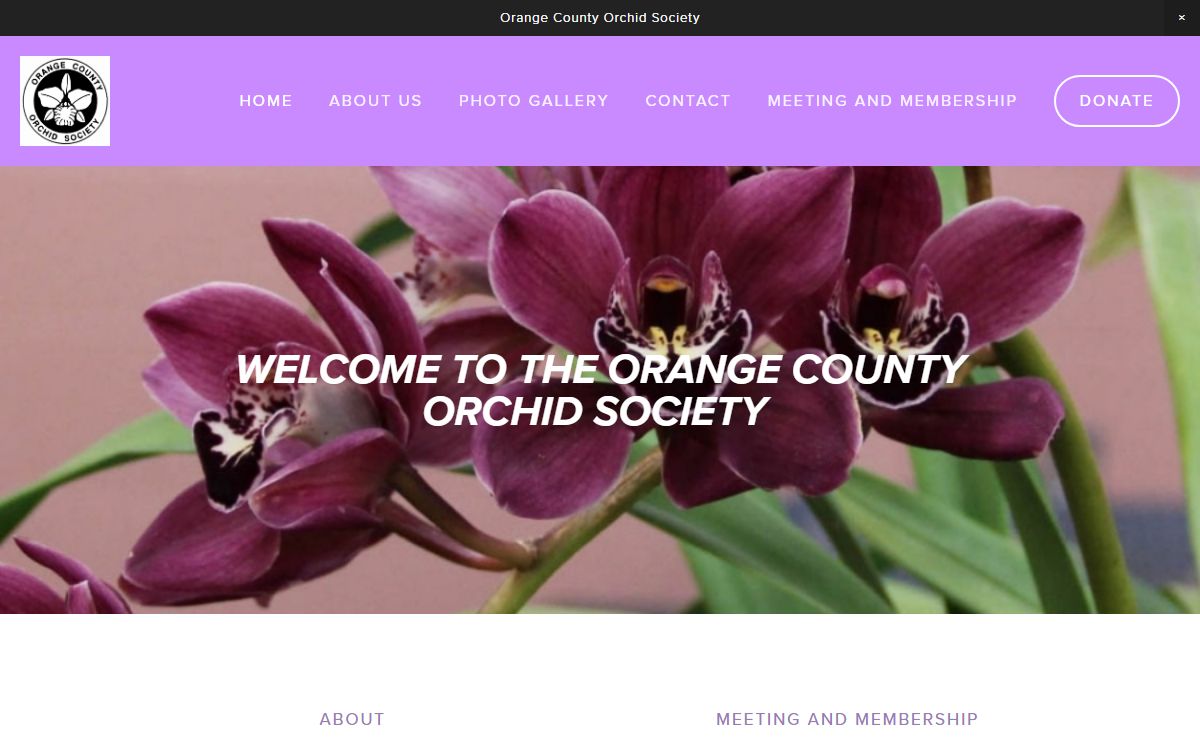 The Orange County Orchid Society