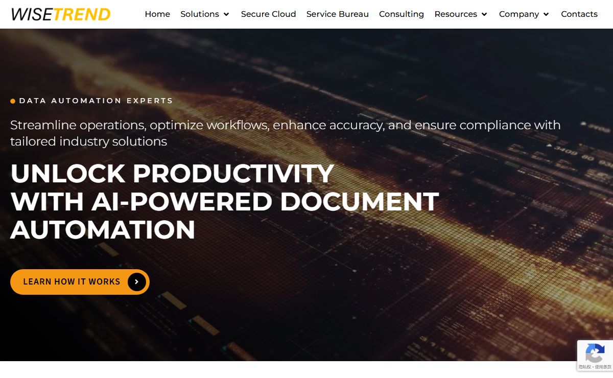 Intelligent document processing, OCR Software | WiseTREND