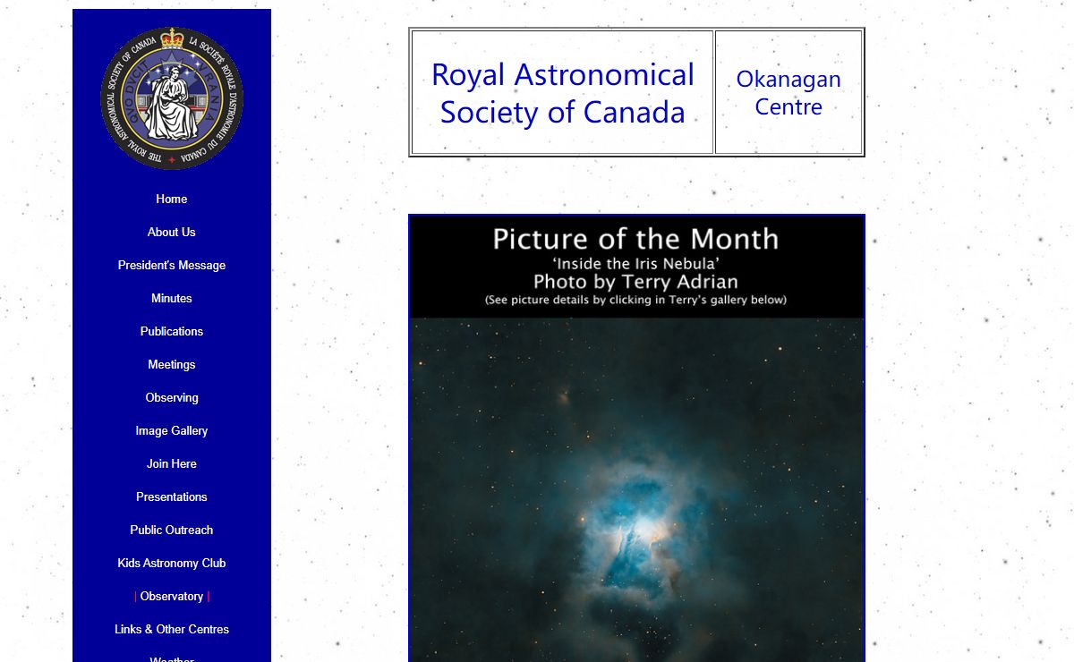 Royal Astronomical Society of Canada - Okanagan Centre